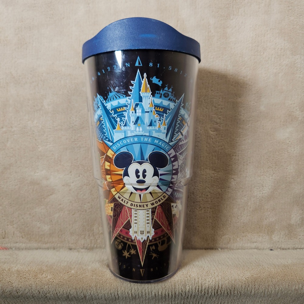 Walt Disney World Annual Passholder Exclusive Tervis Tumbler 24oz Tumbler w/ Lid